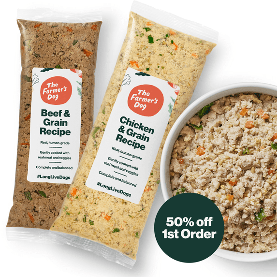 The Farmer’s Dog Human-Grade Dog Food, Protein & Grain Set