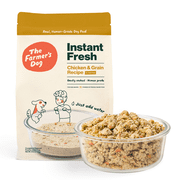 The Farmer's Dog Instant Fresh Chicken & Grain, 6 lb Bag Makes 18 lbs of Dog Food