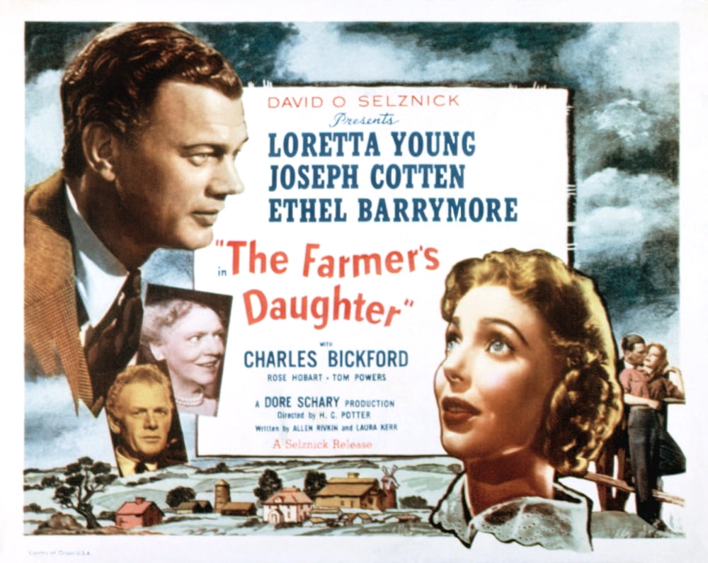The FarmerS Daughter Canvas Art - (28 x 22)