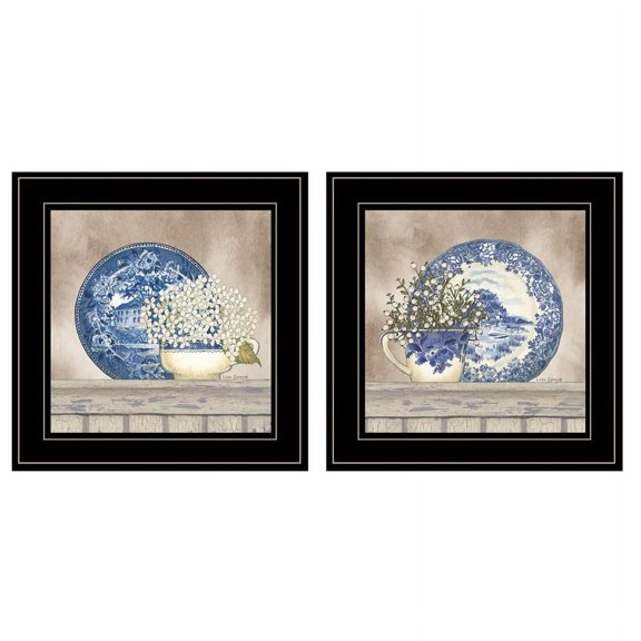 The Farmhouse Blues Collection by Linda Spivey Print Wall Art Wood Multi-Color
