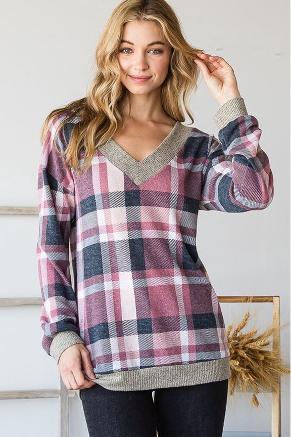 The Farrah - Women's Plus Top