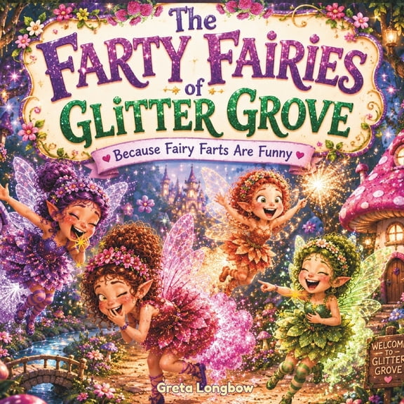 The Farty Fairies of Glitter Grove: A Funny Farty Fairy Picture Book for Kids Filled with Silly Toots, Magical Mischief,, (Paperback)