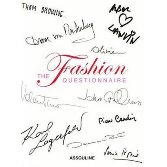 Pre-Owned The Fashion Questionnaire (Hardcover 9782759402731) by Nancy Dunham, Michael Specter
