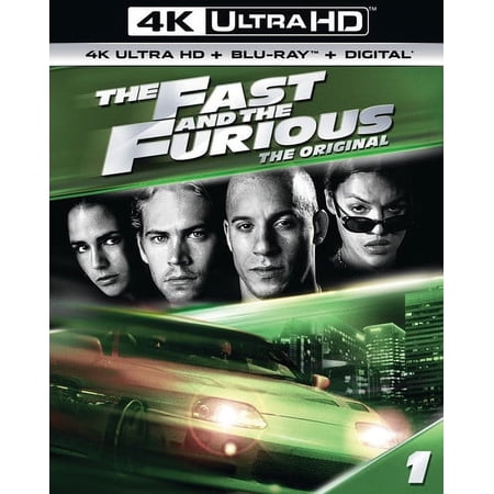 The Fast And The Furious (4K Ultra HD + Blu-ray)