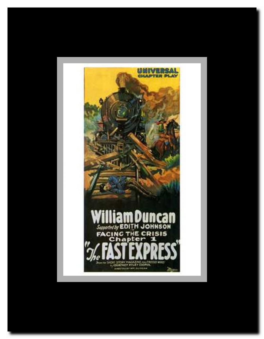 The Fast Express Framed Movie Poster
