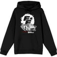 thumbnail image 1 of The Fast & The Furious Car Logo Men's Black Sweatshirt-XXL, 1 of 3
