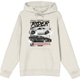 thumbnail image 1 of The Fast & The Furious Rider Race Cars Men's Sand Sweatshirt-Medium, 1 of 6