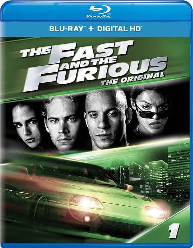 The Fast and the Furious (Blu-ray), Universal Studios, Action & Adventure