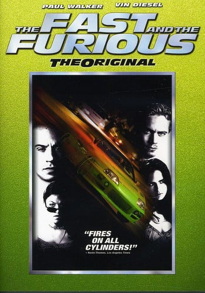 The Fast and the Furious (DVD) - Walmart.com
