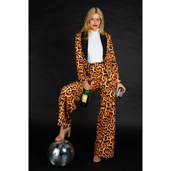 The Fastest Finishers - Shinesty Leopard Print Womens Blazer  6