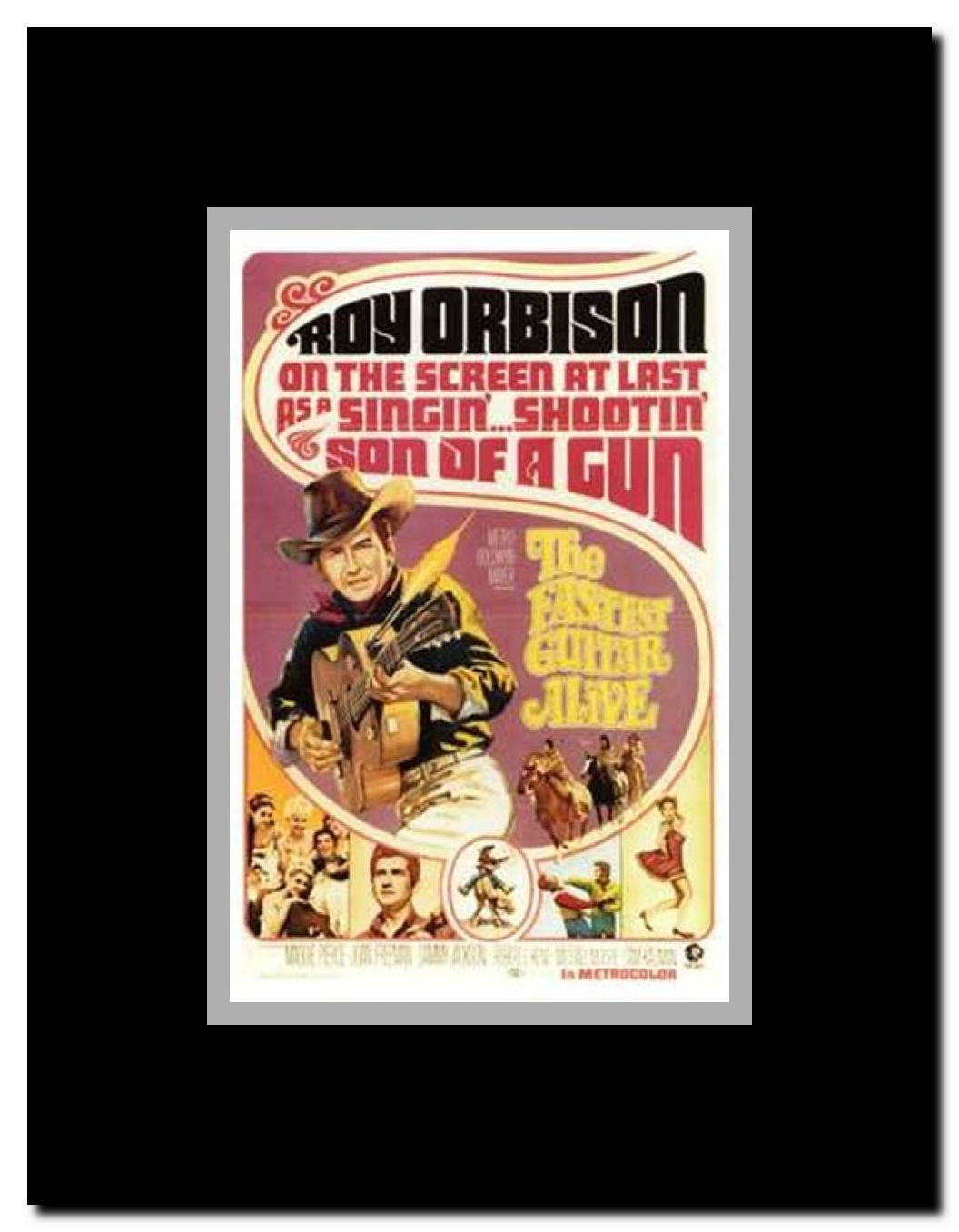 The Fastest Guitar Alive Framed Movie Poster