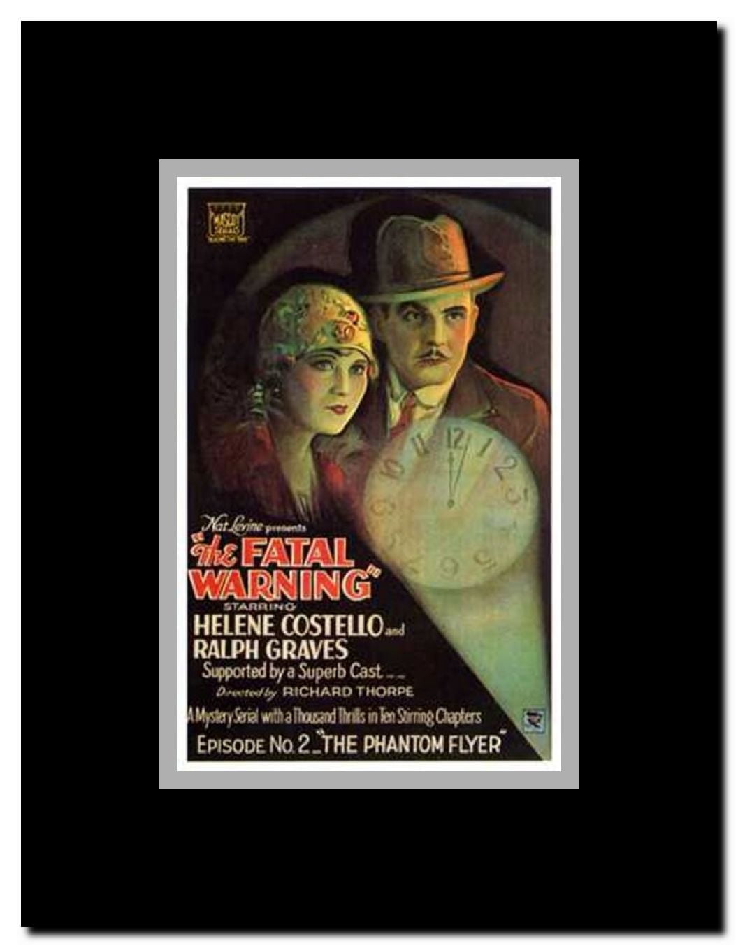 The Fatal Warning Framed Movie Poster