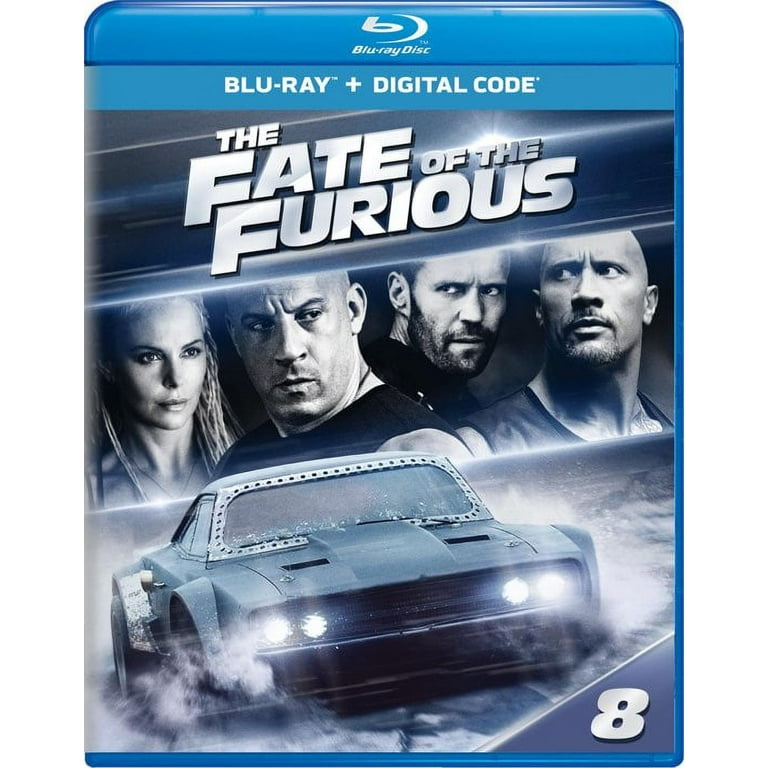 Fast Furious 8 The Fate of the Furious Digital Blu ray