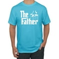 thumbnail image 1 of The Father Funny Movie Parody Husband Dad Daddy Boyfriend Gift | Mens Father's Day Graphic T-Shirt, Light Turquoise, X-Large, 1 of 4