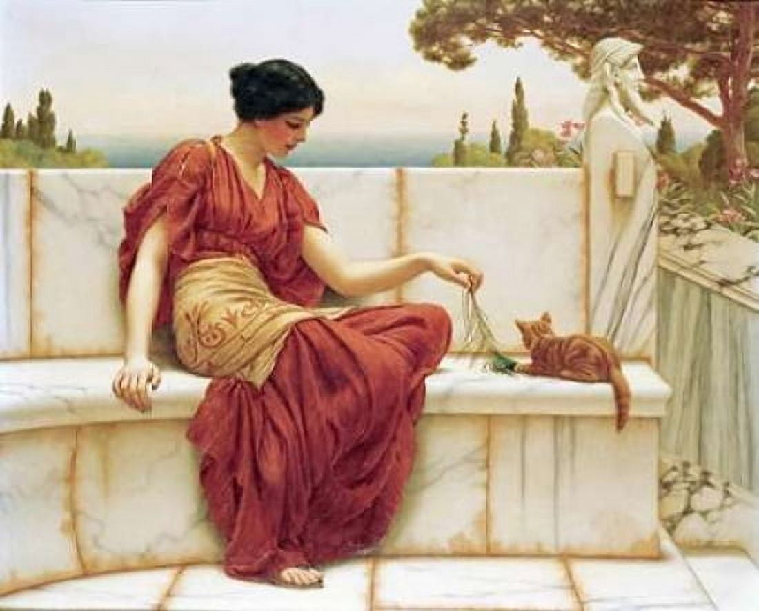 The Favourite Canvas Art - John William Godward (24 x 30)