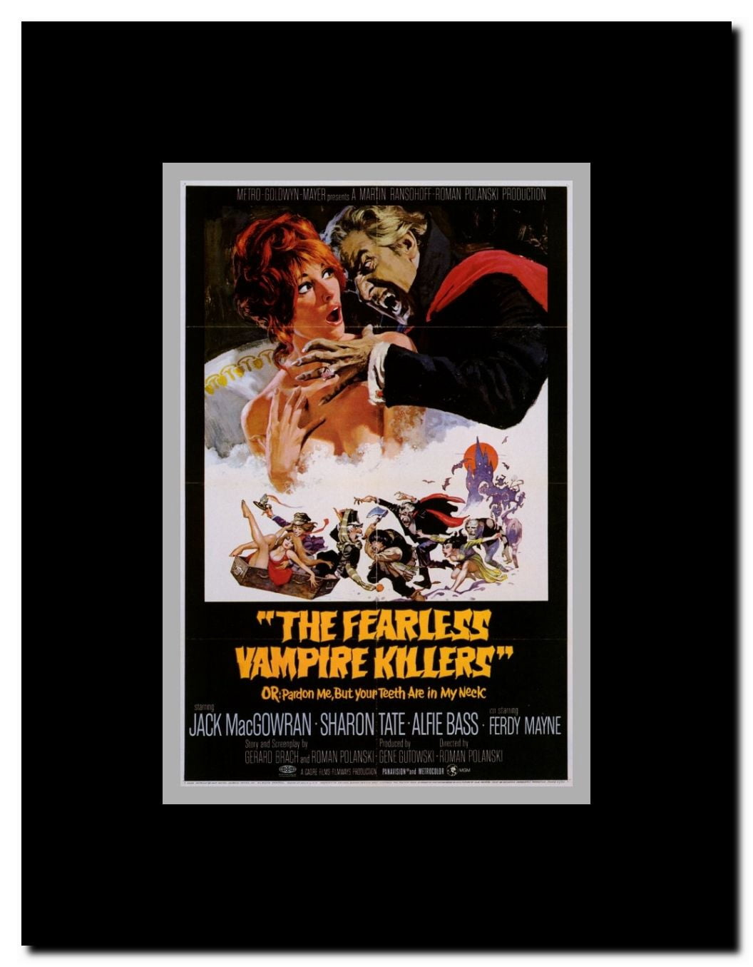 The Fearless Vampire Killers Framed Movie Poster