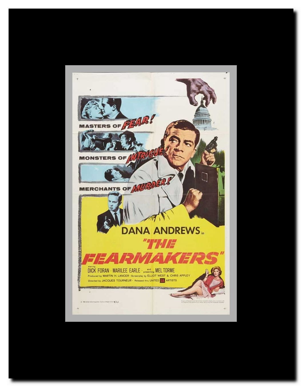 The Fearmakers Framed Movie Poster
