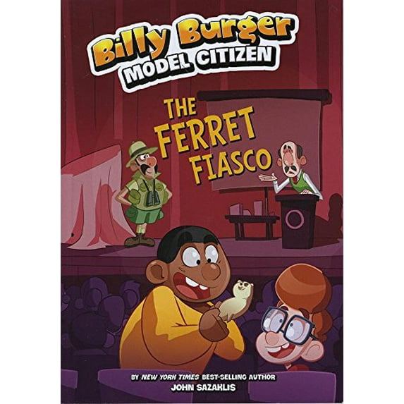 Pre-Owned The Ferret Fiasco (Paperback) by John Sazaklis