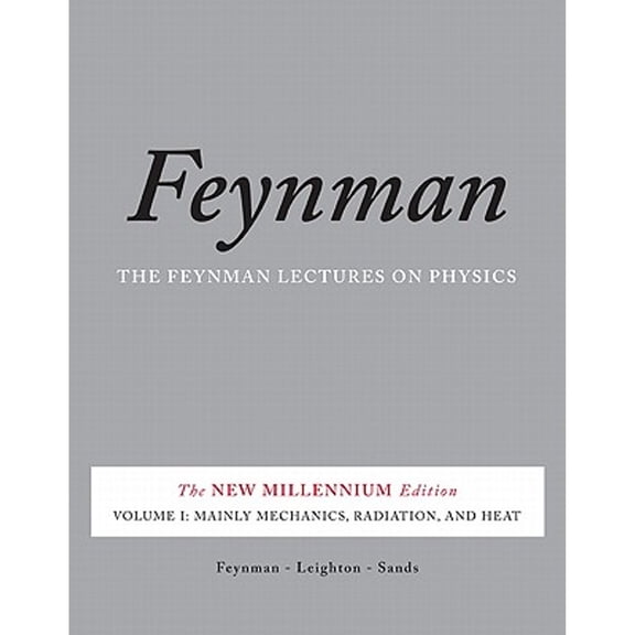 Pre-Owned The Feynman Lectures on Physics, Vol. I: The New Millennium Edition: Mainly Mechanics, Radiation, and Heat (Paperback) 0465024939 9780465024933
