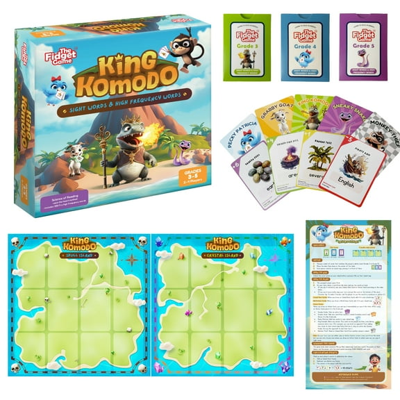 The Fidget Game King Komodo Educational Game