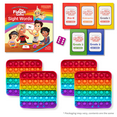 thumbnail image 1 of THE FIDGET GAME Sight Words - 220 Reading Flashcards and Pop Fidget Toys for Kids Pre-K to Third Grade - Learning Activities and Games for High-Frequency Dolch Sight Words for Kids 3+ Years, 1 of 5