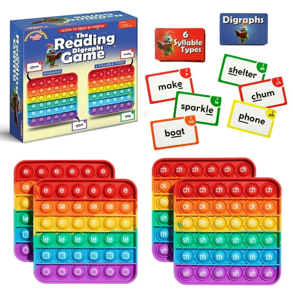 The Fidget Game The Reading Digraphs Game