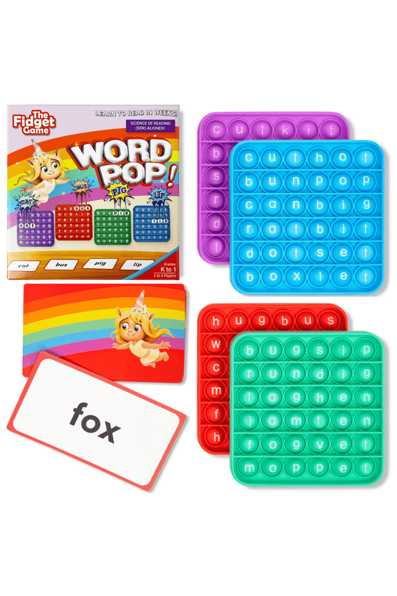 Kids Sight Phonics CVC Multisensory Game for Preschoolers