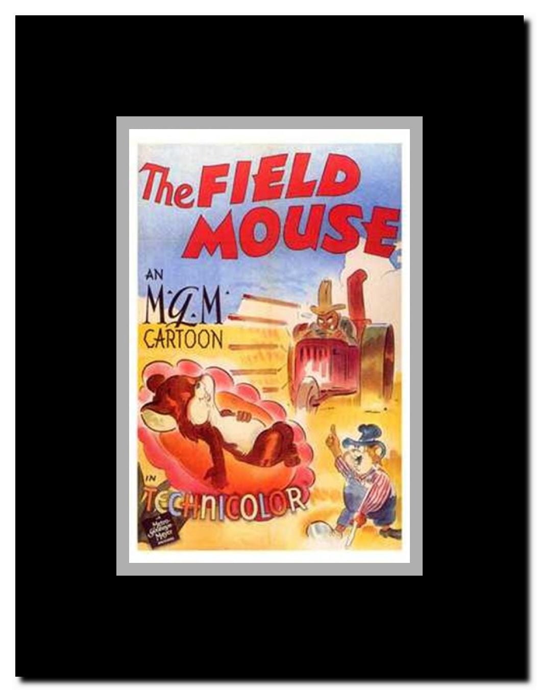 The Field Mouse Framed Movie Poster