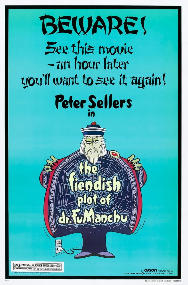 The Fiendish Plot Of Dr Fu Manchu Canvas Art - (24 x 36)
