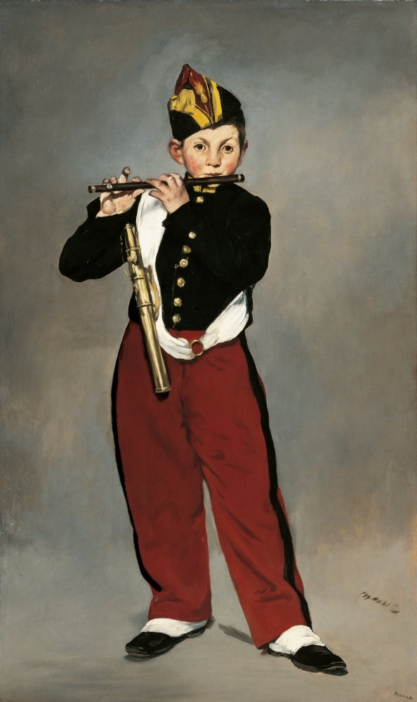 The Fifer Or Young Flautist (Le Joueur De Fifre) Canvas Art - (18 x 24)