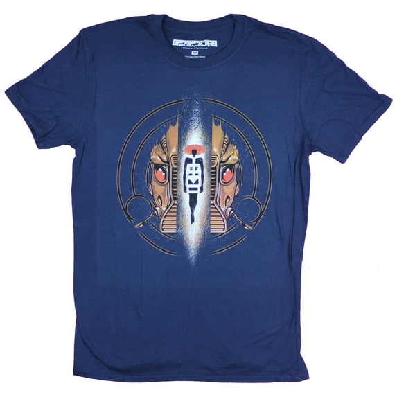 The Fifth Element Mens T-Shirt - Stylized Circle Character Image (Small)