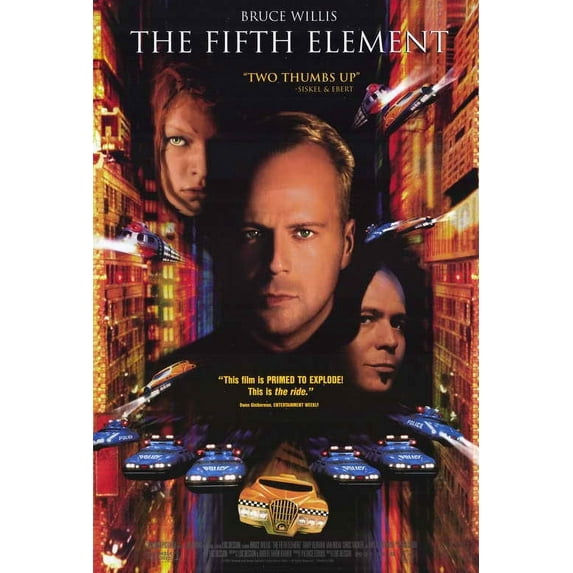 The Fifth Element Movie POSTER 27" x 40" Style C
