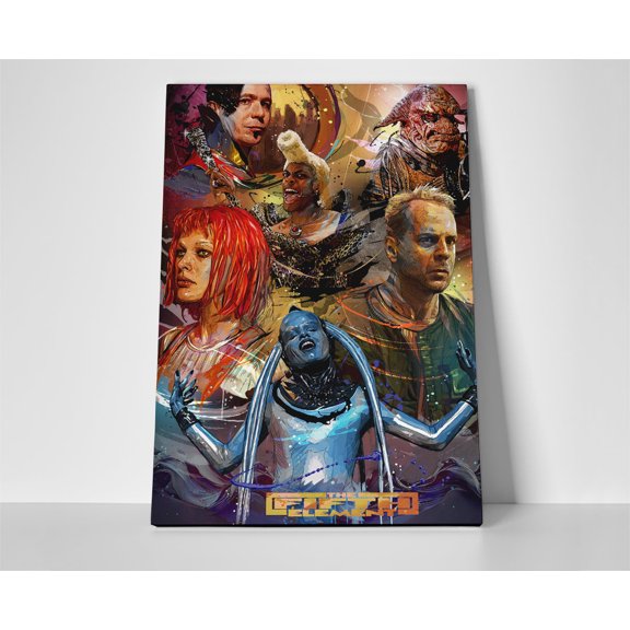 The Fifth Element Poster or Wrapped Canvas