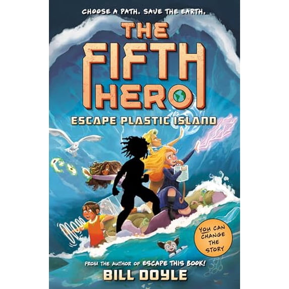 Pre-Owned The Fifth Hero #2: Escape Plastic Island, 9780593486412, 0593486412, Hardcover,