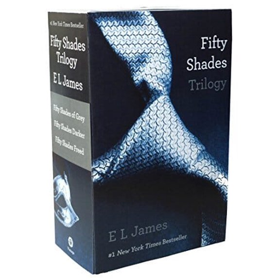The Fifty Shades Trilogy By E L James 3 Books Collection Set - Fiction - Paperback