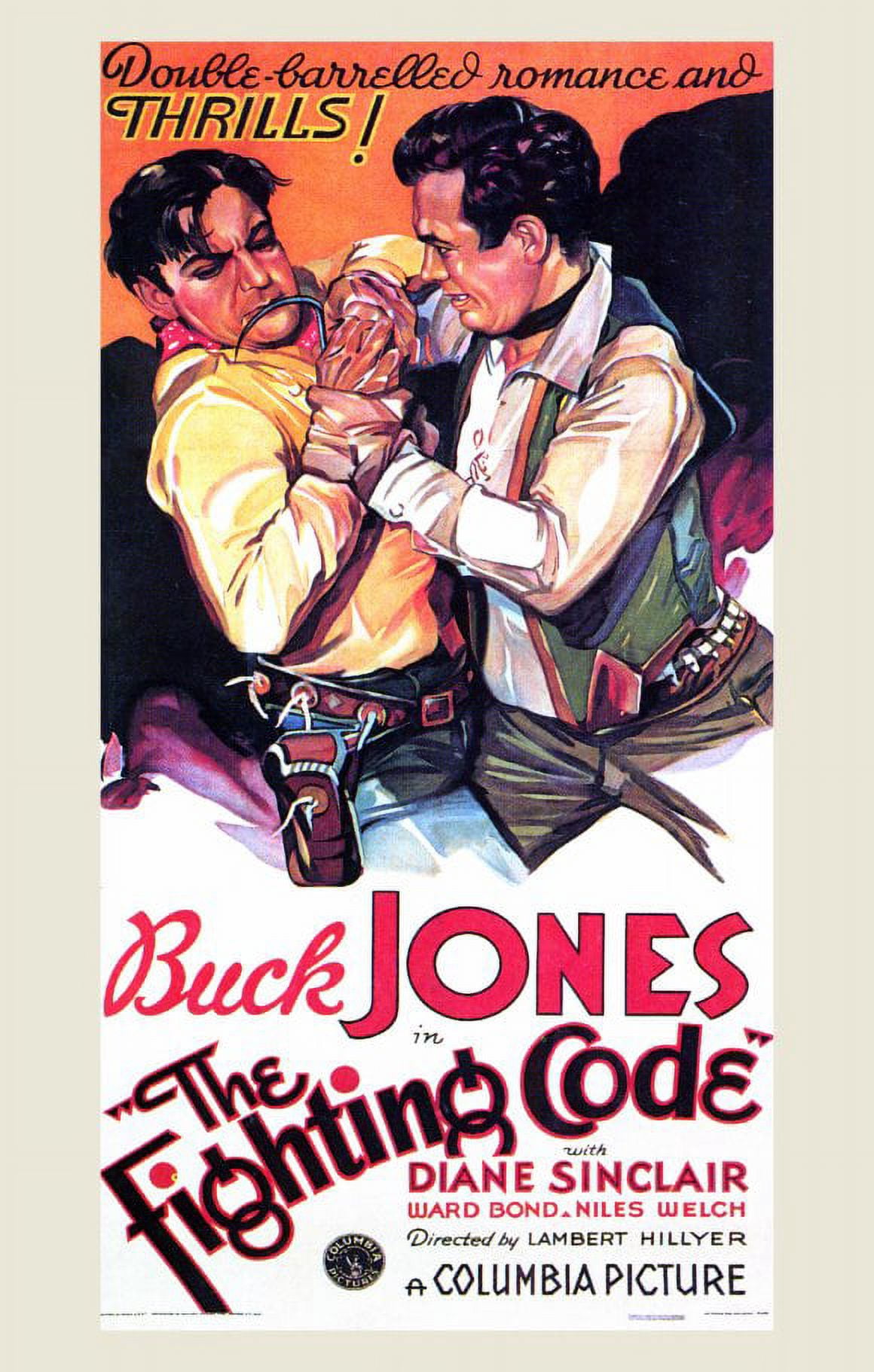 The Fighting Code Movie Poster Print (11 x 17) - Walmart.com