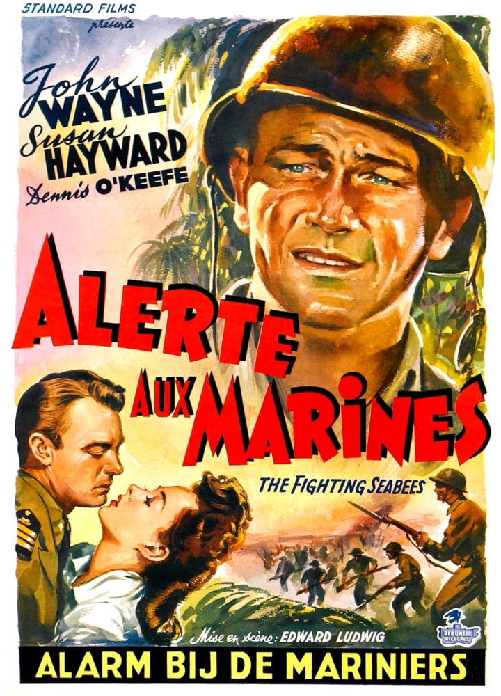 The Fighting Seabees Canvas Art - (11 x 17)