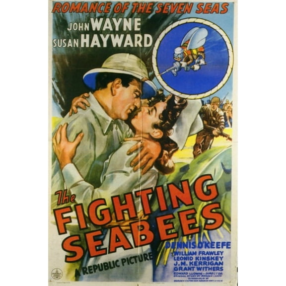 The Fighting Seabees Movie Poster (11 x 17)