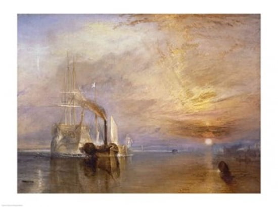 The Fighting Temeraire Canvas Art - JMW Turner (24 x 18)