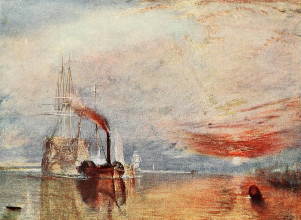 The Fighting Temeraire JMW Turner 1905 Canvas Art - JMW Turner (18 x 24)