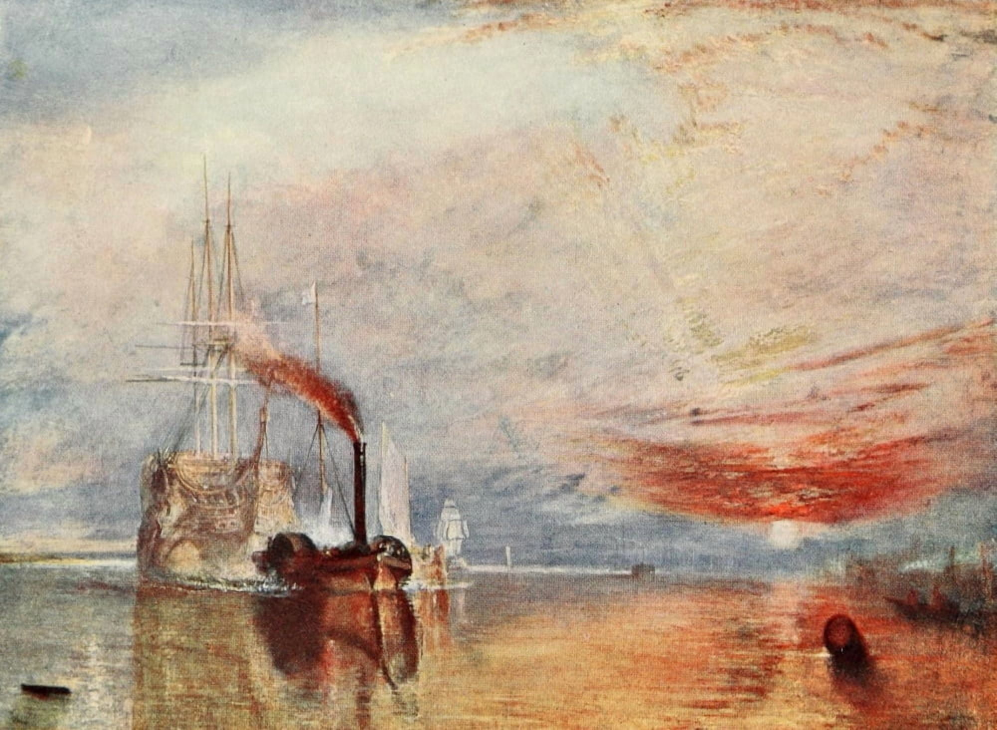 The Fighting Temeraire JMW Turner 1905 Canvas Art - JMW Turner (24 x 36)