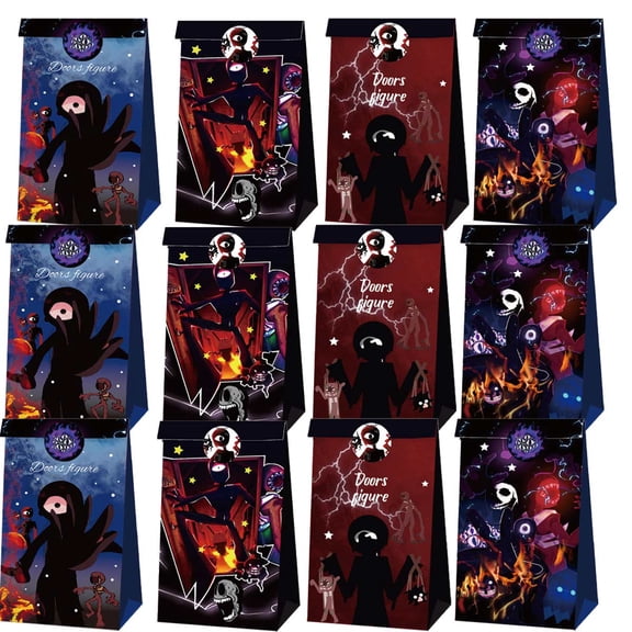 The Figure Doors Monsters Candy Bags Birthday Goodie Party Favor Decorations Treat Supplies