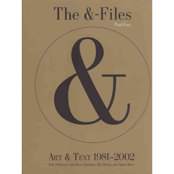 Pre-Owned The &-Files : Art & Text 1981-2002 (Paperback)