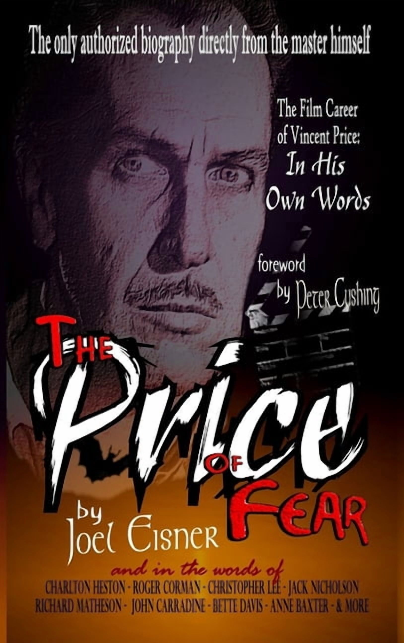 The Film Career of Vincent Price, In His Own Words, (Hardcover)