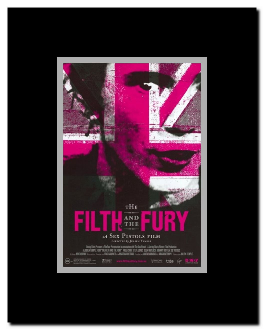 The Filth and the Fury Framed Movie Poster