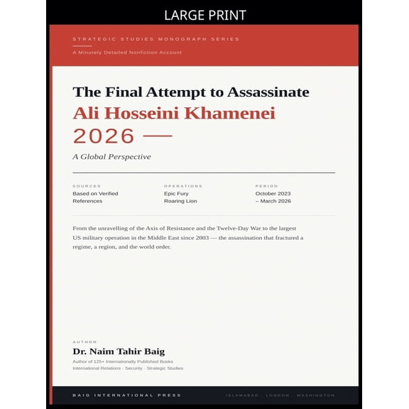 The Final Attempt to Assassinate Ali Hosseini Khamenei (2026), (Paperback)