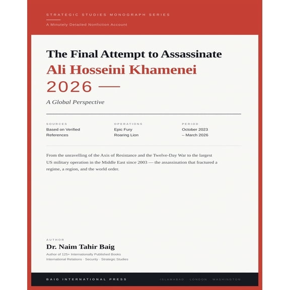The Final Attempt to Assassinate Ali Hosseini Khamenei (2026), (Paperback)
