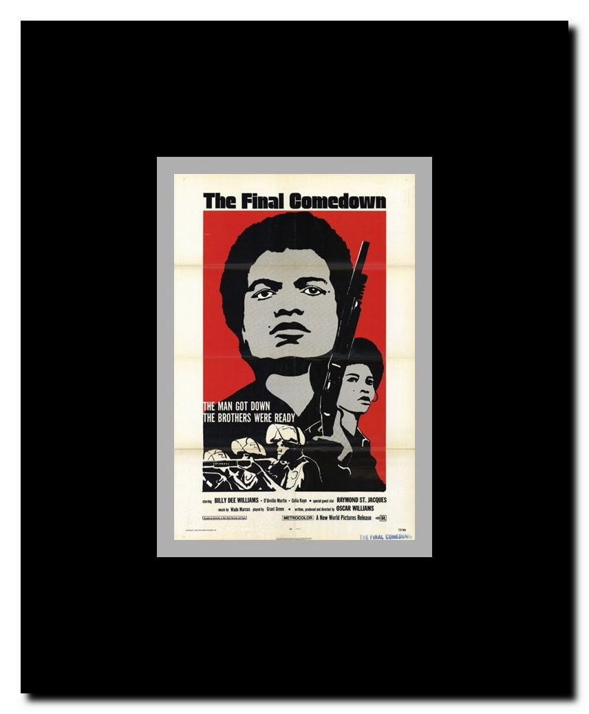 The Final Comedown Framed Movie Poster