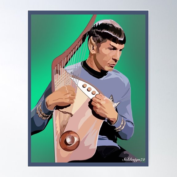 The Final Frontier Poster Wall Art, Modern Wall Decor For Living Room Bedroom, 8x12 UNFRAMED