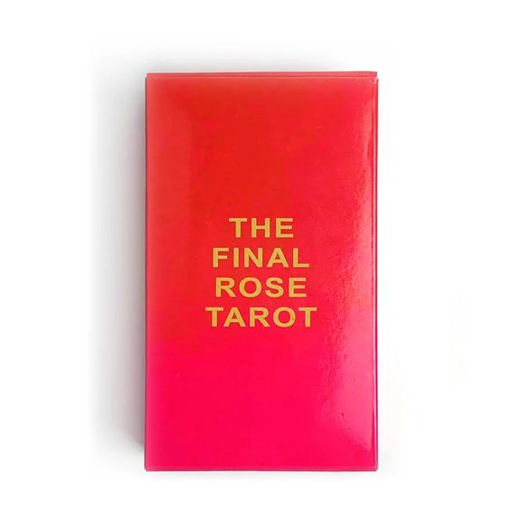 The Final Rose Tarot Card A 78pcs Deck Fortune Fate Divination Card Game With Guide Book,A Pleasant Night Of Games For Family